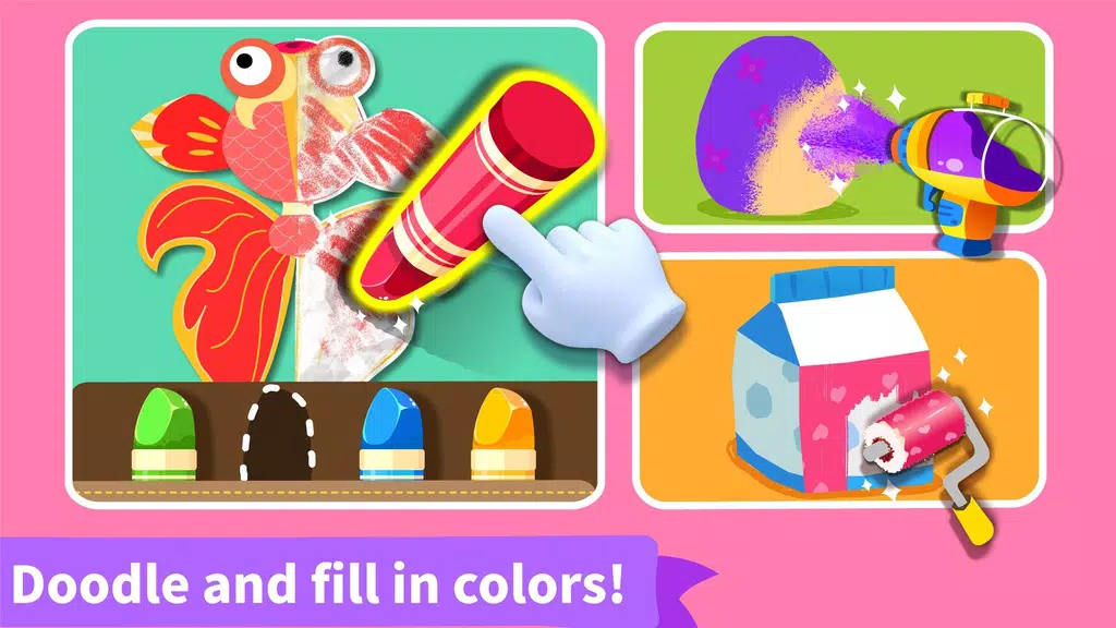 Baby Panda's Art Classroom Screenshot2