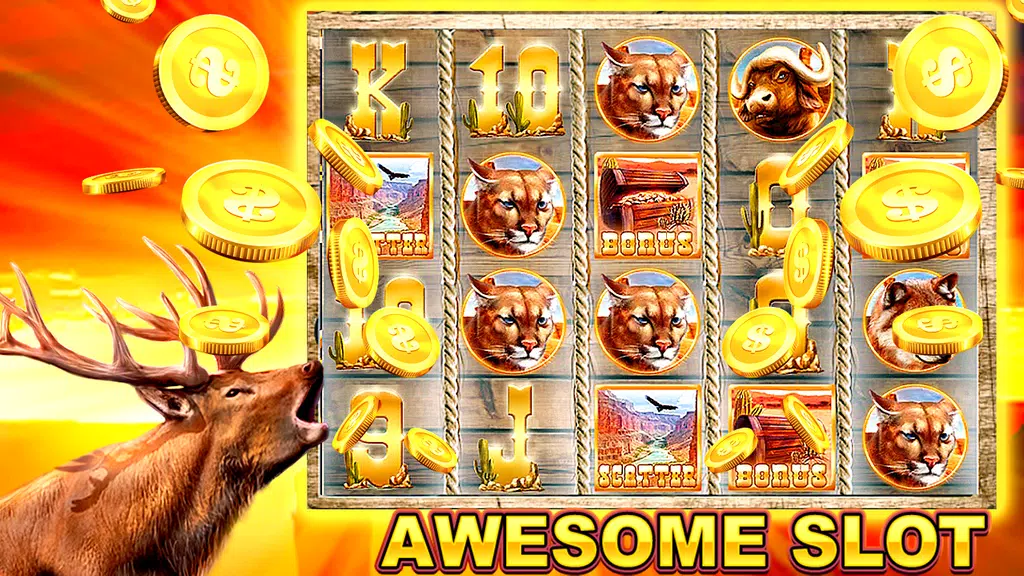 Slot Machine Game Buffalo Screenshot3