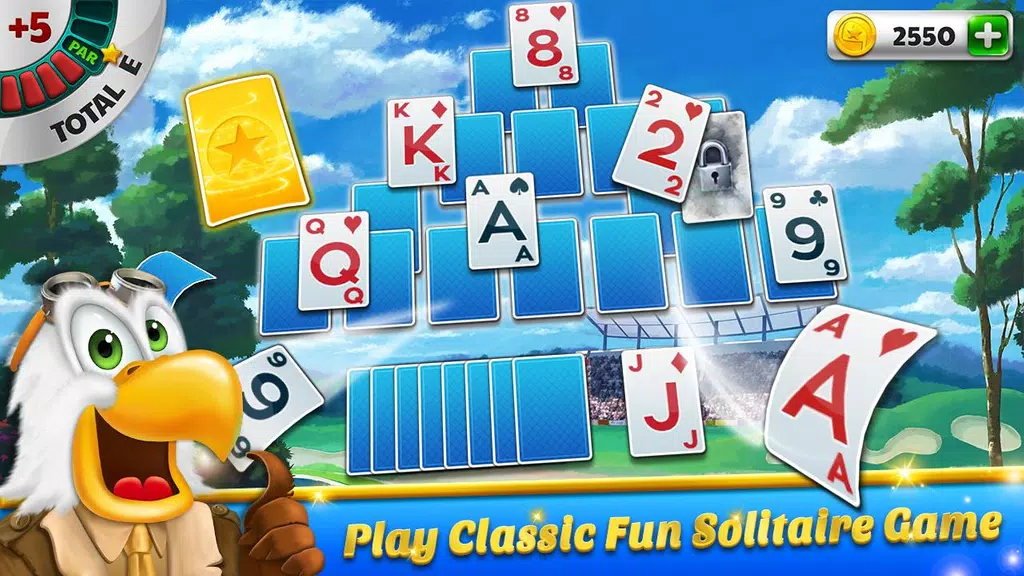 Golf Solitaire Tournament: Fun & Free Card Game Screenshot1