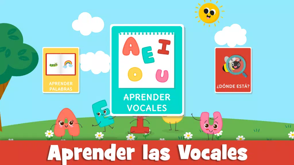 Vowels for children 3 5 years Screenshot1