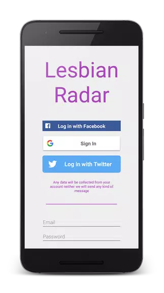 Lesbian Radar - Free dating for girls and women Screenshot1