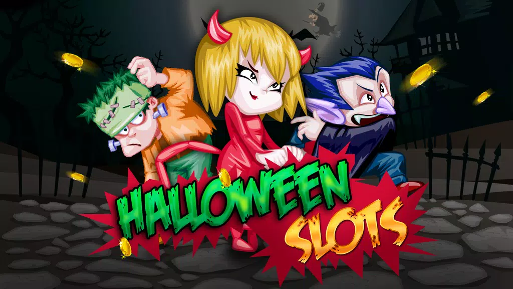 Spooky Halloween Slots Pokies Screenshot1