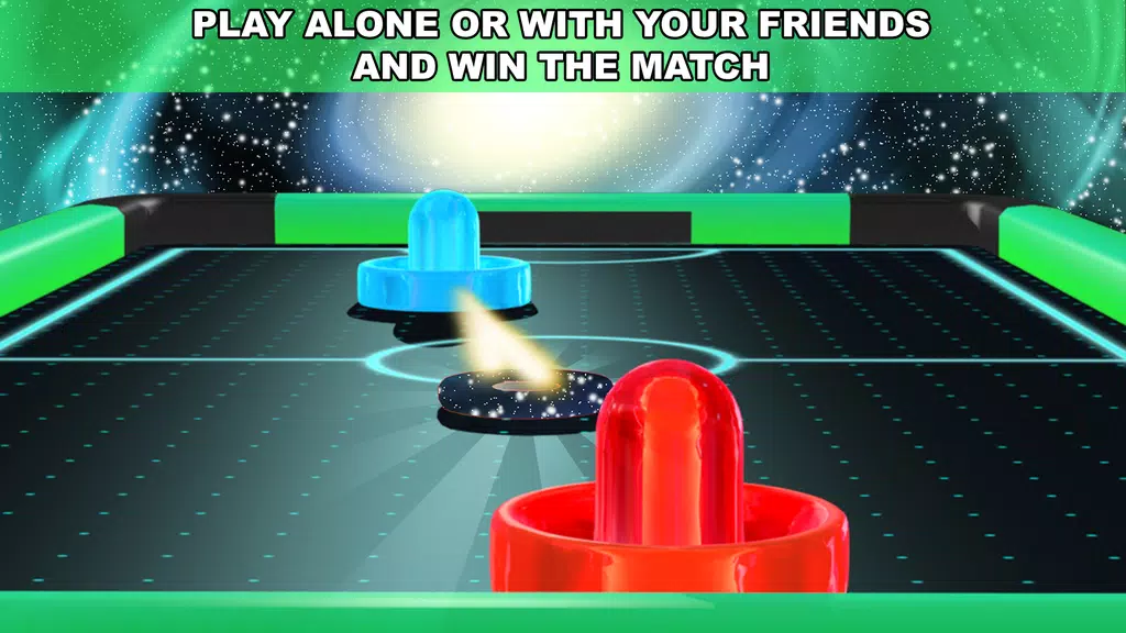 Air Hockey - Ice to Glow Age Screenshot1