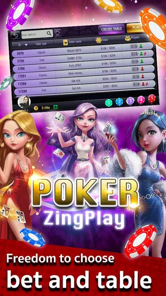 Poker  ZingPlay Texas Hold'em Screenshot3