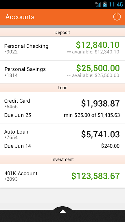 Zeal Credit Union Mobile Screenshot1