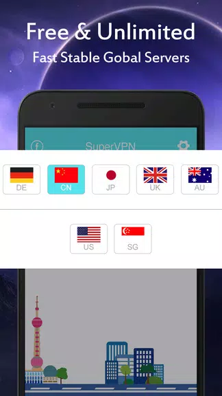 SuperVPN - Hotspot VPN Proxy Screenshot3