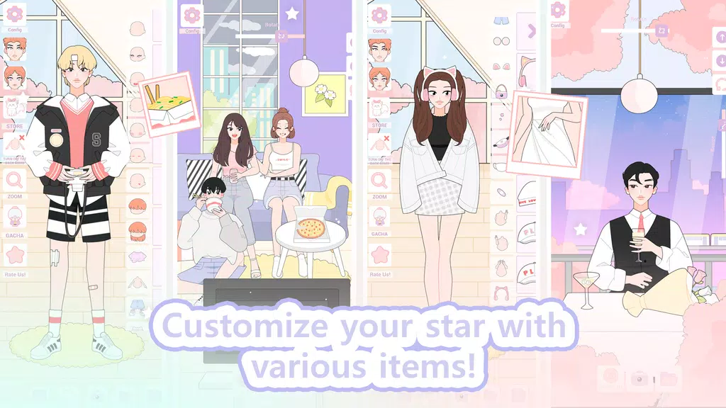 Shining Star Idol Dress Up Screenshot4