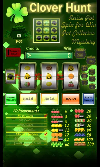 Slot Machine Clover Hunt Free Screenshot2