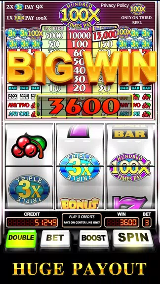 Slot Machine: Triple Hundred Times Pay Free Slot Screenshot3