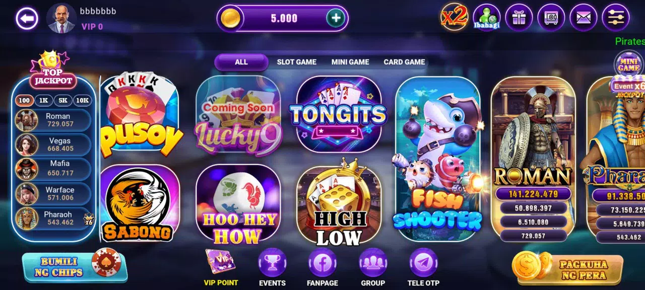 Pusoy 8: Tongits & Lucky Slots Screenshot3