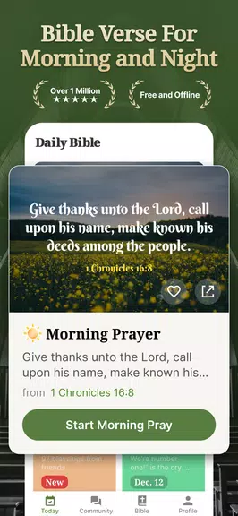 Daily Bible - KJV Holy Bible Screenshot1