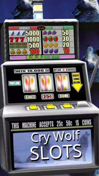 3D Cry Wolf Slots - Free Screenshot3