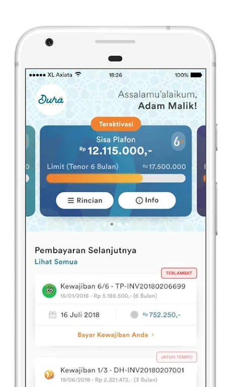 Duha Syariah - Bebas Riba Screenshot3