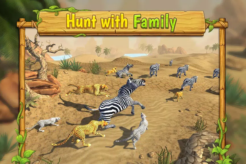 Cheetah Family Animal Sim Screenshot2