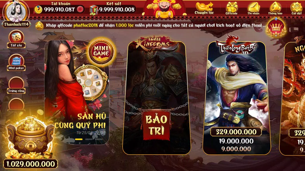 Game Danh Bai Doi Thuong Phat Loc - Phatloc.net Screenshot2