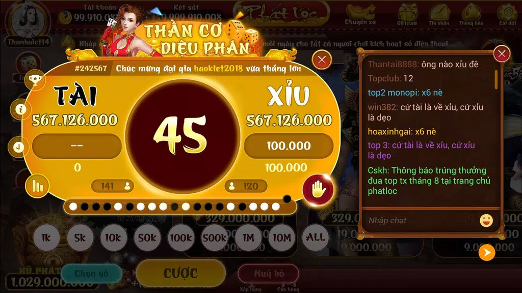 Game Danh Bai Doi Thuong Phat Loc - Phatloc.net Screenshot1