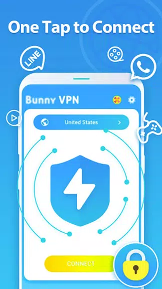 Secure vpn Fast - Вunny VPN Screenshot2