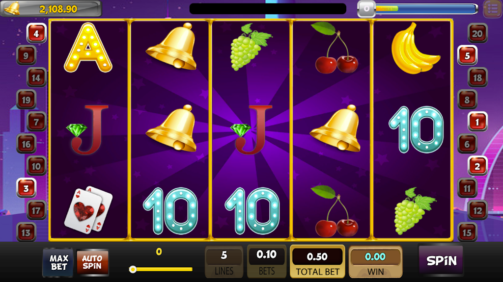 SlotMan - Free Classic Vegas Slot Machine 777 Screenshot1