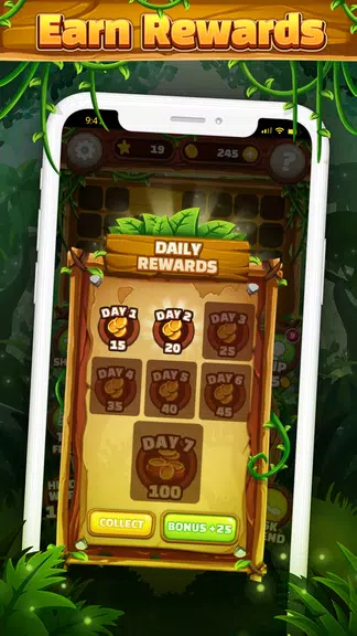 Word Jungle: Word Games Puzzle Screenshot4