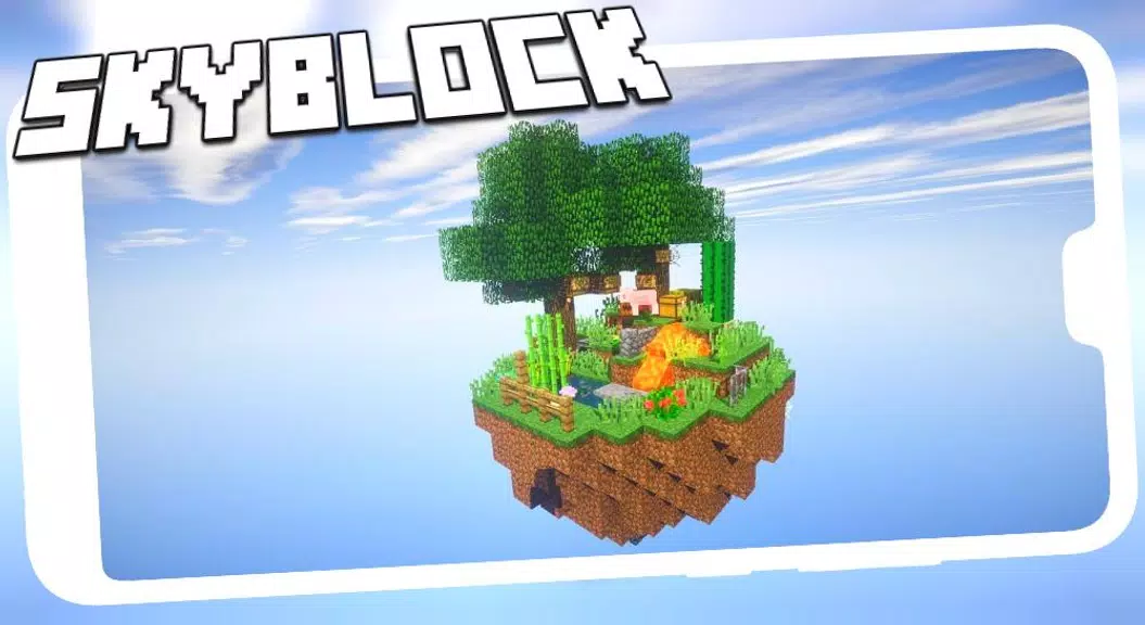 Sky Block Maps and One Block S Screenshot1