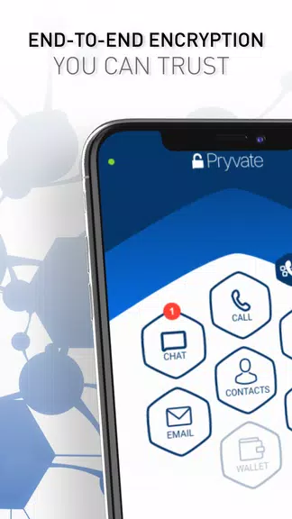 Pryvate Messenger Screenshot1