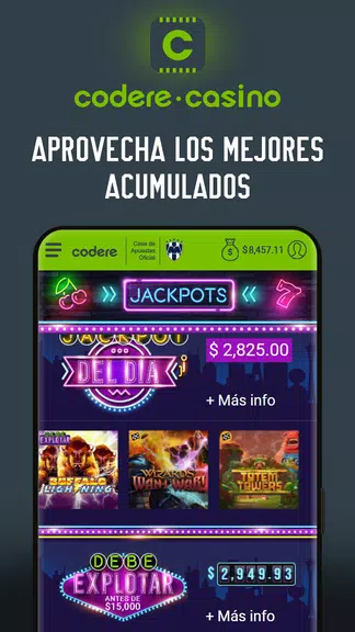 Codere: Casino en Vivo & Slots Screenshot2