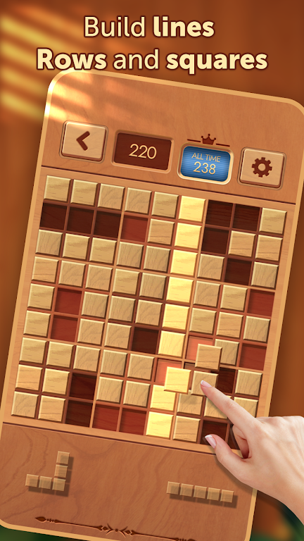 Woodoku - Free & Classic Block Puzzle Screenshot2