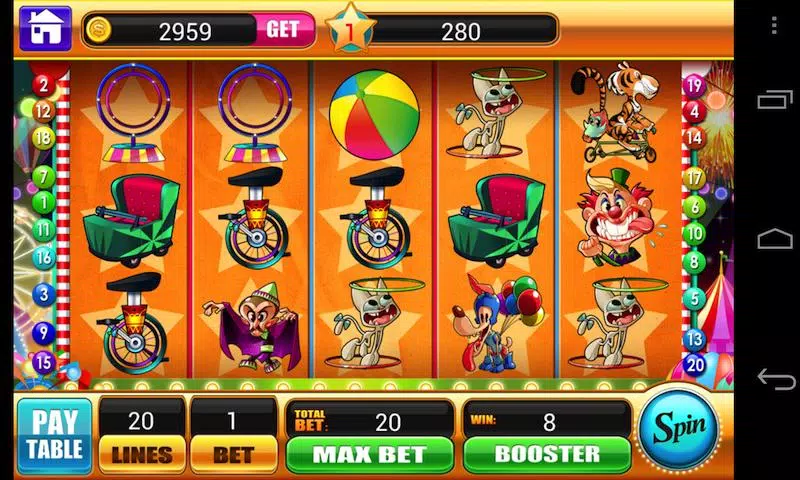 Circus Slot Screenshot1