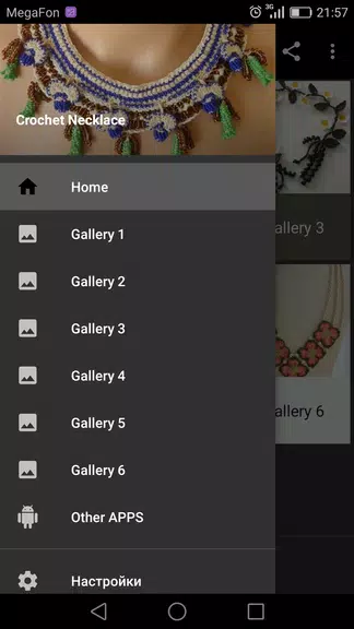 Crochet Necklace Screenshot1