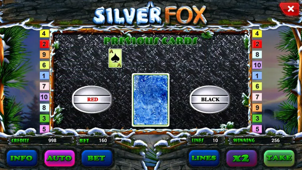 Silver Fox slot Screenshot4