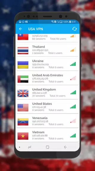 USA VPN  - Unlimited Screenshot4