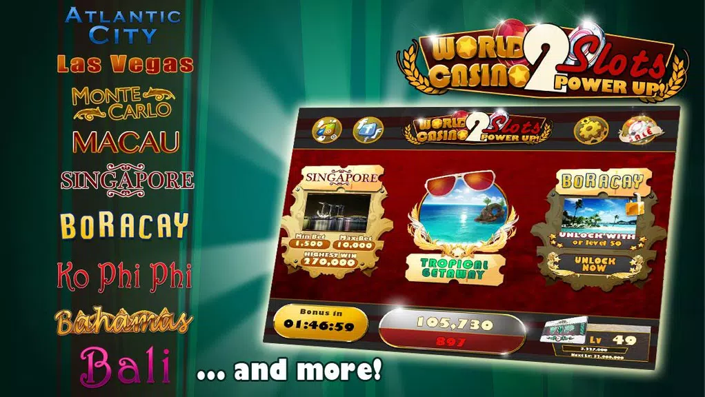 Slots Power Up 2 World Casino Screenshot1