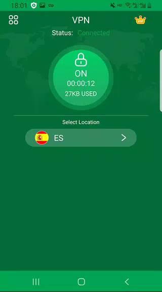 GTG Green VPN-Fast Free Proxy Screenshot3