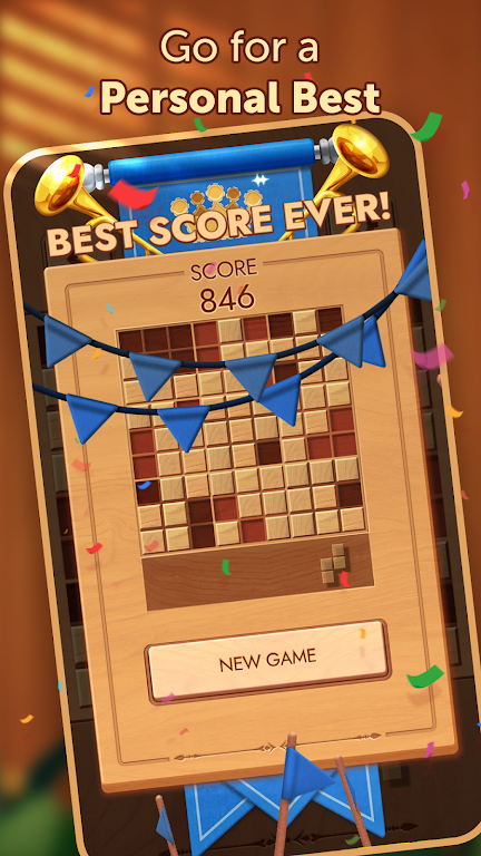 Woodoku - Free & Classic Block Puzzle Screenshot4