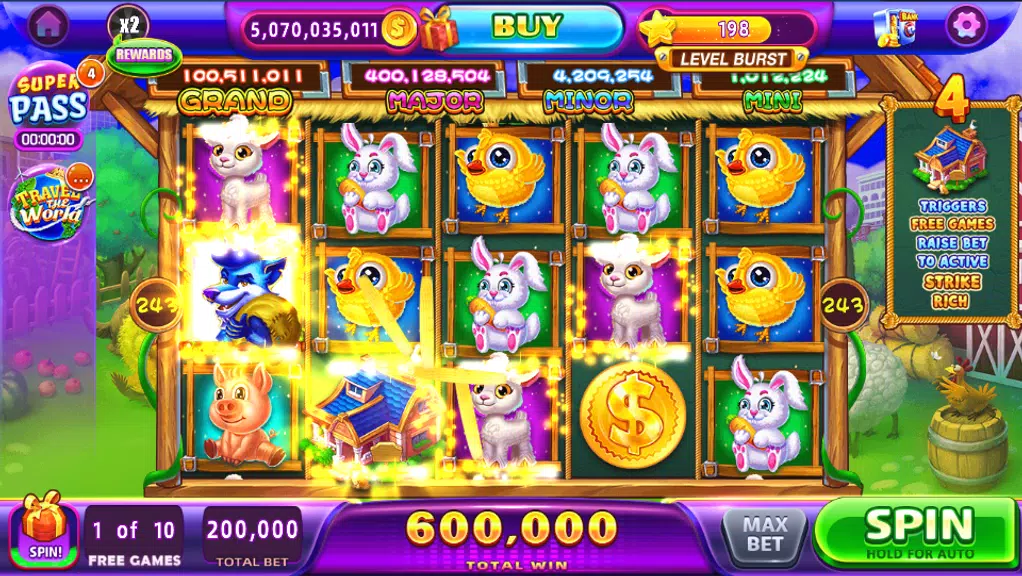 Cash Storm-Casino Slot Machine Screenshot1