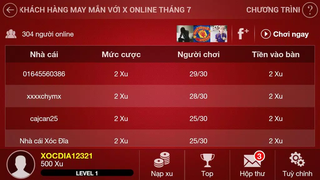 Xoc dia doi thuong Screenshot1