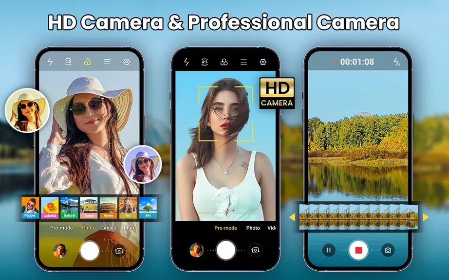 Camera for Android: Pro Camera Screenshot1