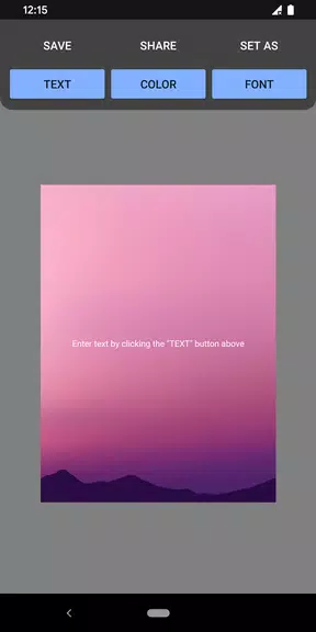 MyText - Text Wallpaper Maker Screenshot4