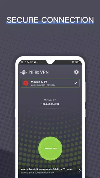 Nflix VPN: Fast WiFi VPN Proxy Screenshot4