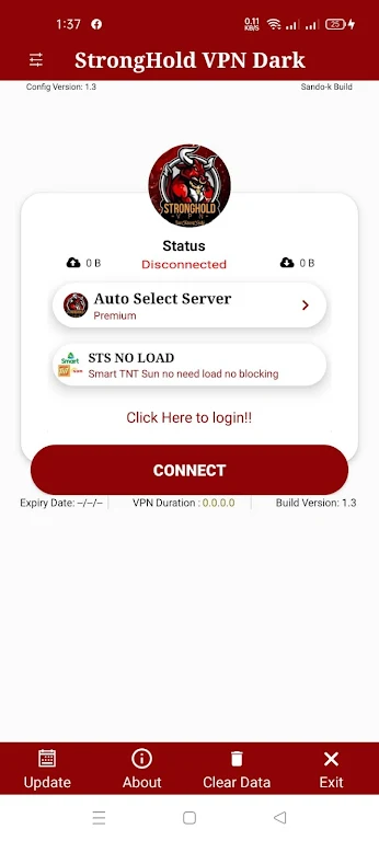 StrongHold VPN Dark Screenshot3