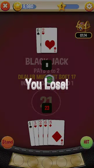 Black Jack Euphoria Screenshot4