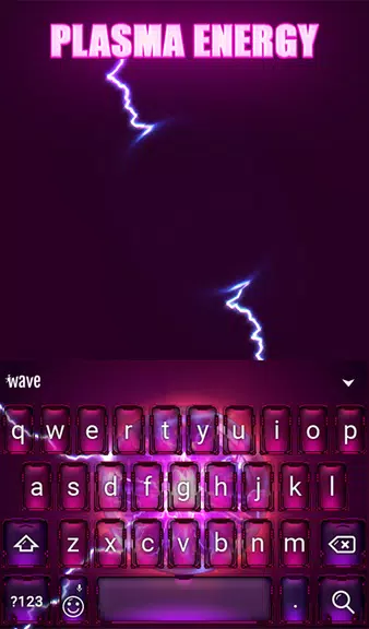 Plasma Keyboard & Wallpaper Screenshot2