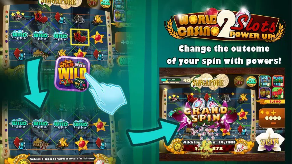 Slots Power Up 2 World Casino Screenshot3