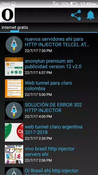 Internet gratis VPN Screenshot2