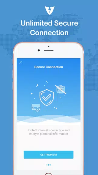 Lightning VPN - free unlimited & secured VPN Screenshot2