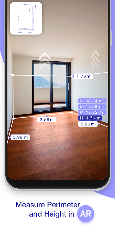 AR Plan 3D Tape Measure, Ruler Mod Screenshot1