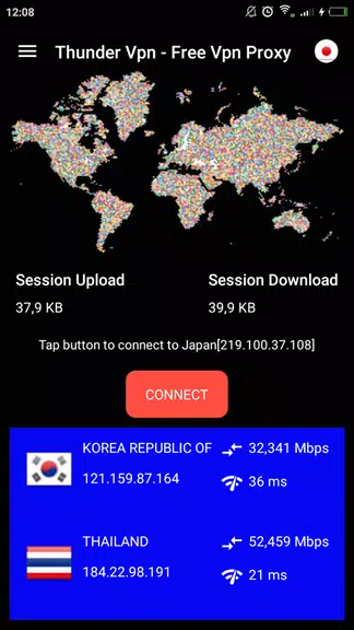 Thunder VPN - Free Vpn Proxy Pro Screenshot3