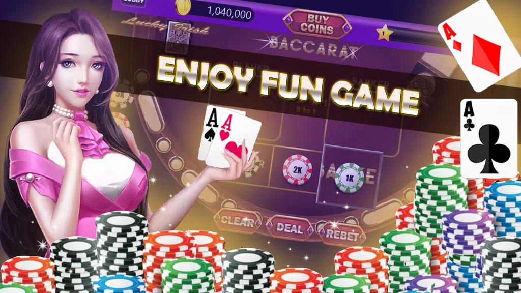 Baccarat Fever - Free Online Vegas Baccarat Casino Screenshot2