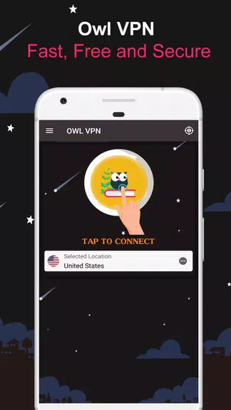 Owl VPN : Fast, Free, Unlimited, Super secure VPN Screenshot3