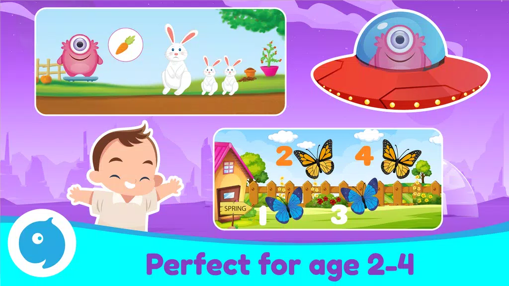 Pre kinder baby games for kids Screenshot1